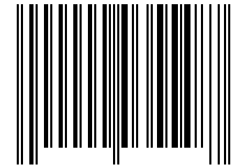 Number 35548 Barcode