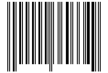 Number 360334 Barcode