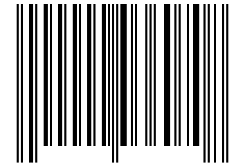 Number 36070 Barcode