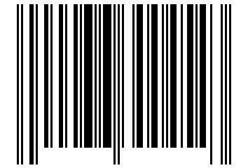 Number 36300454 Barcode