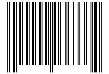 Number 36333 Barcode