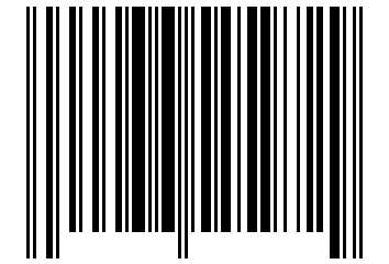 Number 36545972 Barcode