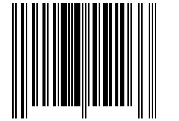 Number 36551033 Barcode