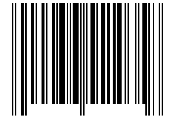 Number 36551035 Barcode