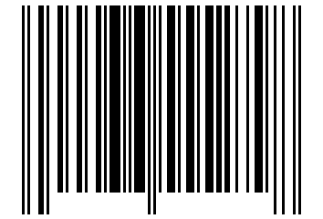 Number 36555279 Barcode