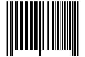 Number 3660025 Barcode