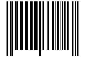 Number 3660026 Barcode