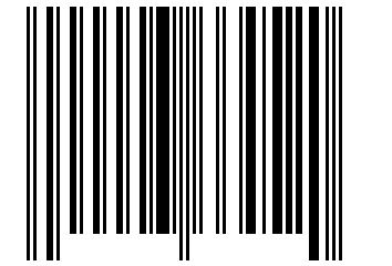 Number 3664520 Barcode