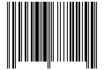 Number 36687225 Barcode