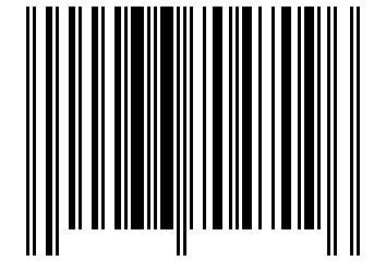 Number 36704709 Barcode