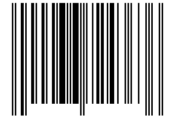 Number 36724363 Barcode