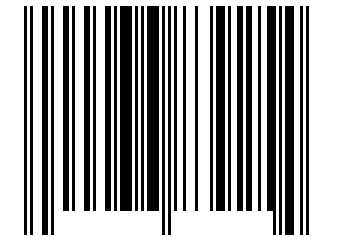 Number 36839254 Barcode
