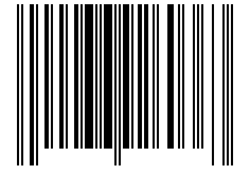 Number 36926036 Barcode