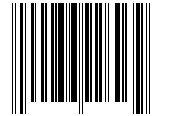 Number 36926039 Barcode