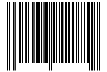Number 36942085 Barcode