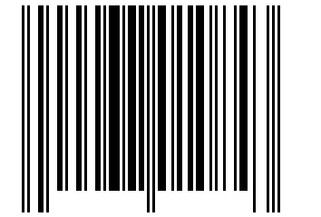 Number 37010843 Barcode