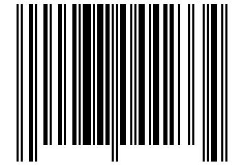 Number 37044233 Barcode