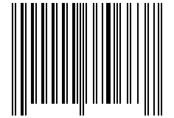 Number 370663 Barcode