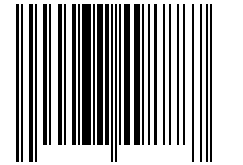 Number 37498887 Barcode