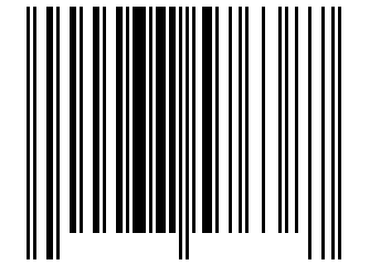 Number 37576387 Barcode