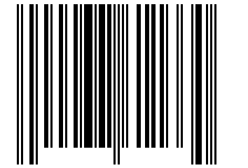 Number 37611330 Barcode