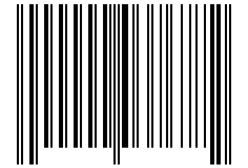 Number 37677 Barcode