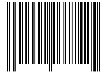Number 37742 Barcode