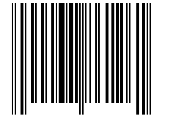 Number 37861261 Barcode