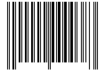 Number 38 Barcode
