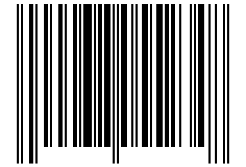 Number 38055234 Barcode