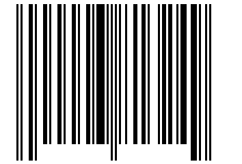 Number 3813249 Barcode