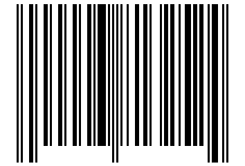 Number 3813252 Barcode