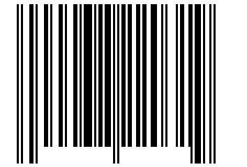 Number 38220319 Barcode