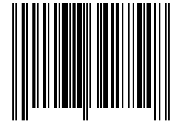 Number 38342754 Barcode