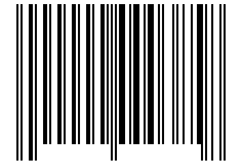 Number 385 Barcode