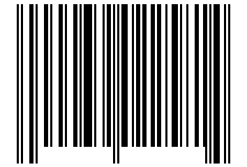 Number 39022581 Barcode