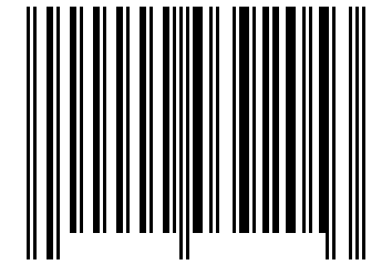 Number 39205 Barcode