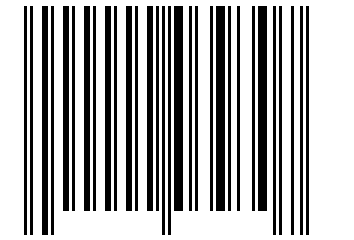 Number 39307 Barcode