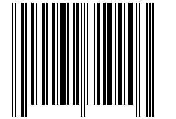Number 39310903 Barcode