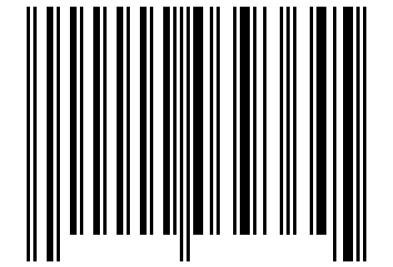 Number 39364 Barcode