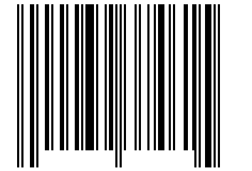 Number 39374615 Barcode