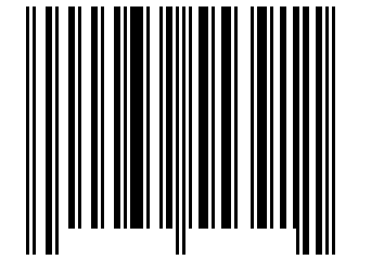 Number 39553911 Barcode