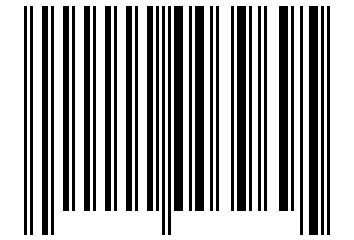 Number 3969 Barcode