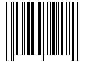 Number 39852670 Barcode