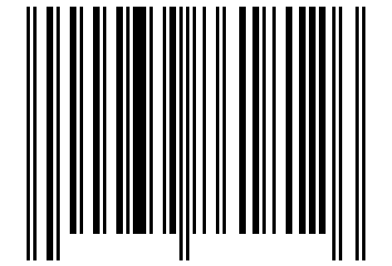 Number 39861812 Barcode
