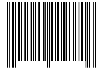 Number 40009371 Barcode