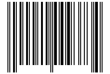 Number 40009373 Barcode