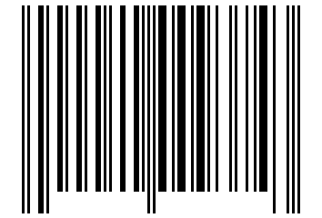Number 40009374 Barcode