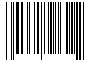 Number 40307809 Barcode