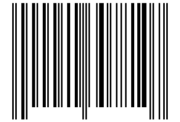 Number 40307810 Barcode